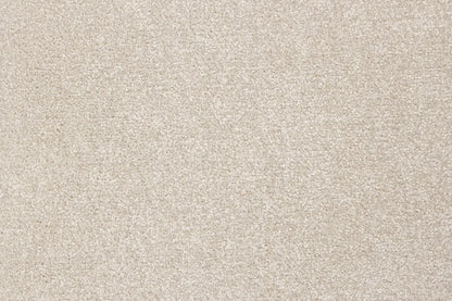 Chita Mink carpet, a solution-dyed nylon soft-twist pile in soft cream, from the Kawana Flooring Signature Floors Mink collection