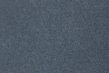 Dubna Mink carpet, a solution-dyed nylon soft-twist pile in deep teal-blue, from the Kawana Flooring Signature Floors Mink collection