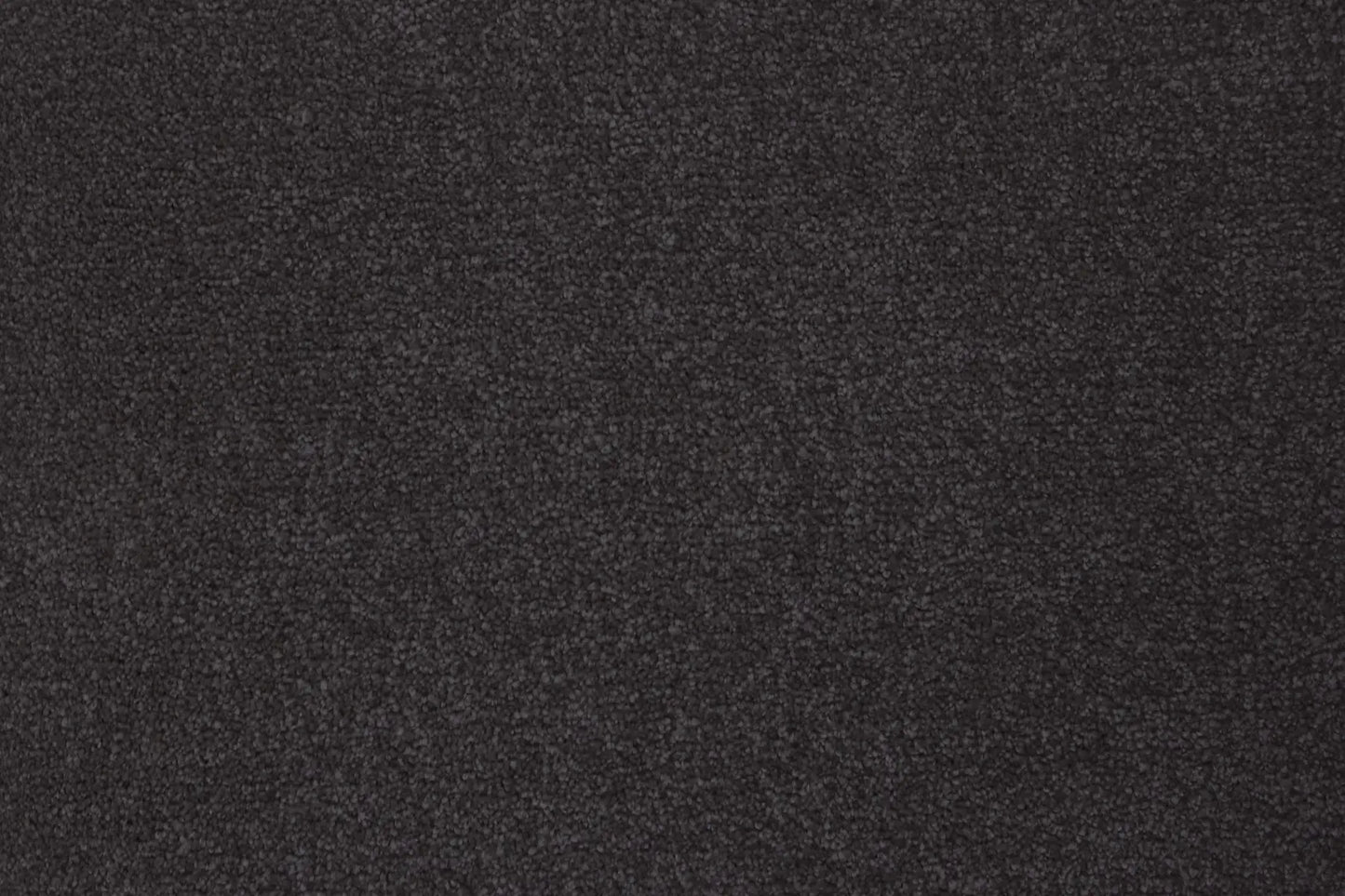 Kovrov Mink carpet, a solution-dyed nylon soft-twist pile in near-black charcoal, from the Kawana Flooring Signature Floors Mink collection