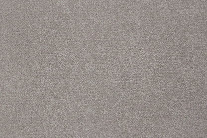 Liski Mink carpet, a solution-dyed nylon soft-twist pile in mid-warm grey, from the Kawana Flooring Signature Floors Mink collection