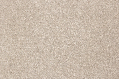 Sibay Mink carpet, a solution-dyed nylon soft-twist pile in warm light beige, from the Kawana Flooring Signature Floors Mink collection