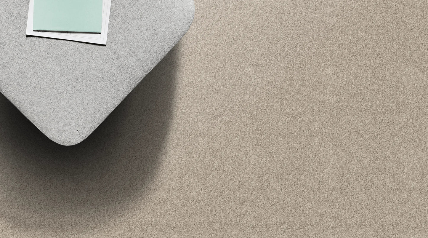 Penny Lane Calm Grey solution dyed nylon carpet