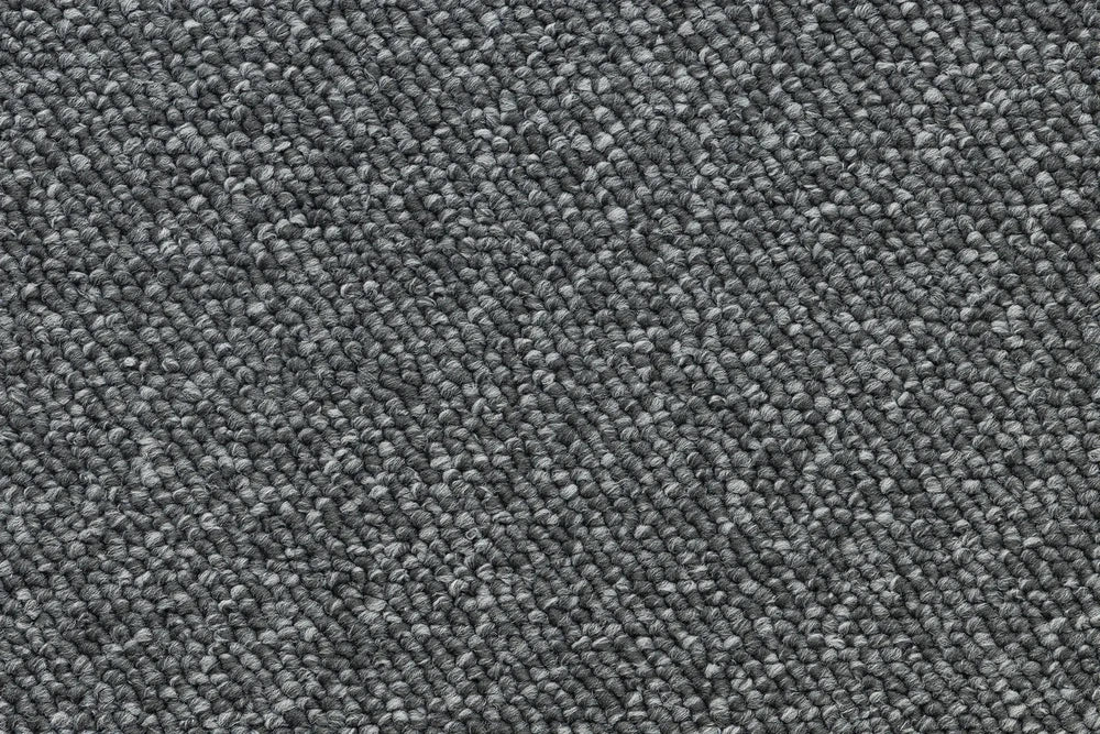 Charcoal Grey level loop carpet, a rich deep charcoal with anchoring tonal weight, from the Kawana Flooring Beaulieu Pizazz collection