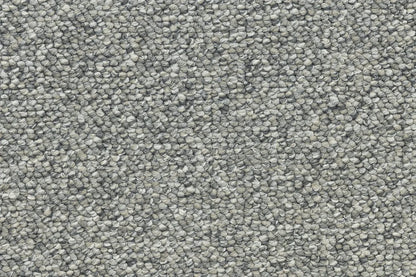 Grey Marble level loop carpet, a sophisticated mid-cool-grey with quietly composed tonal weight, from the Kawana Flooring Beaulieu Pizazz collection