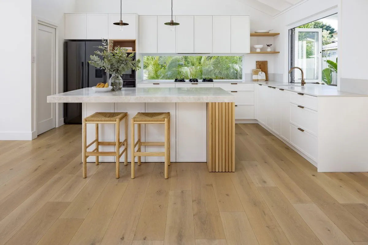 Prestige Oak 21mm Range Straw timber flooring