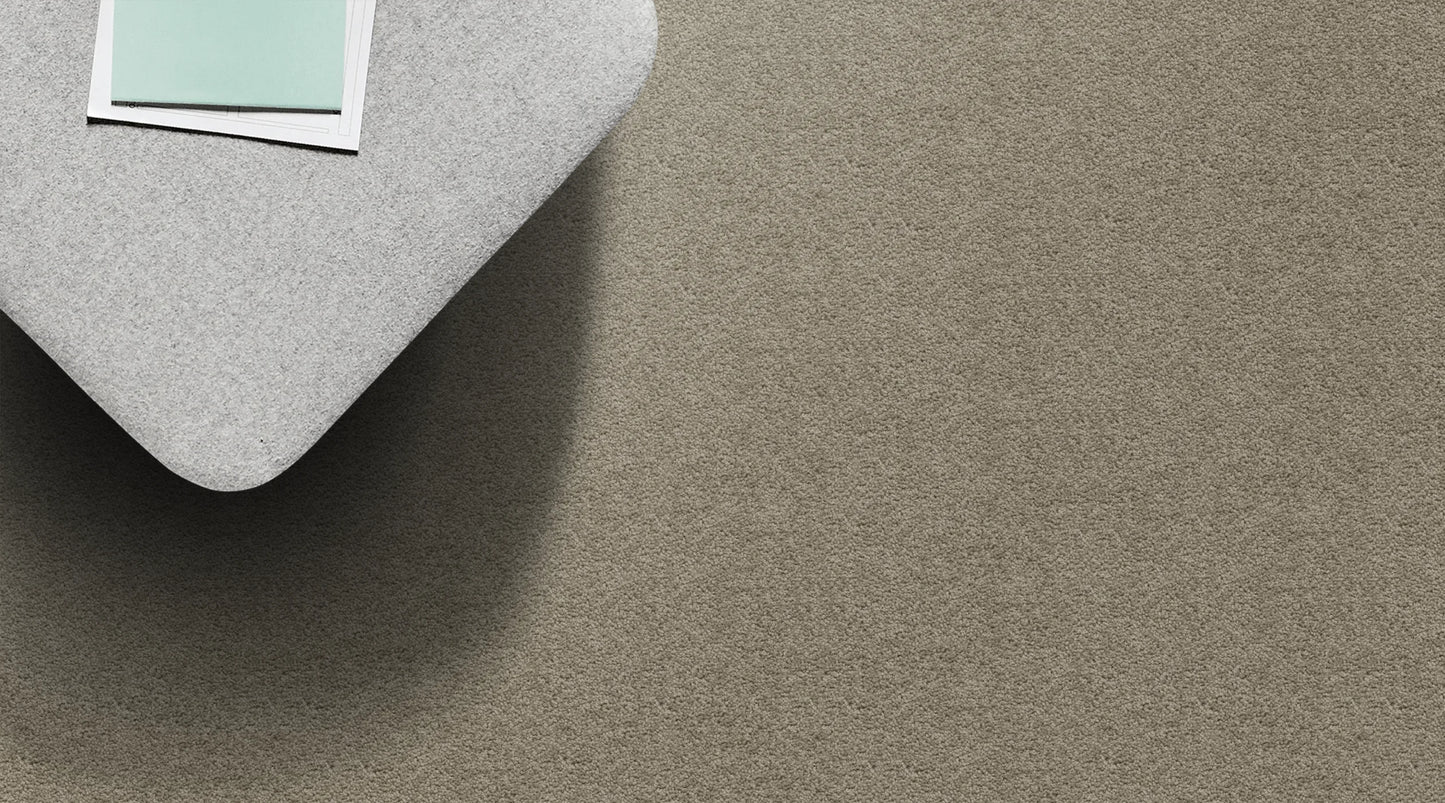 Queens Twist Jarrah wool carpet