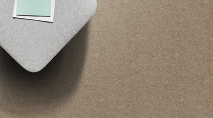 Queens Twist Riversand wool carpet