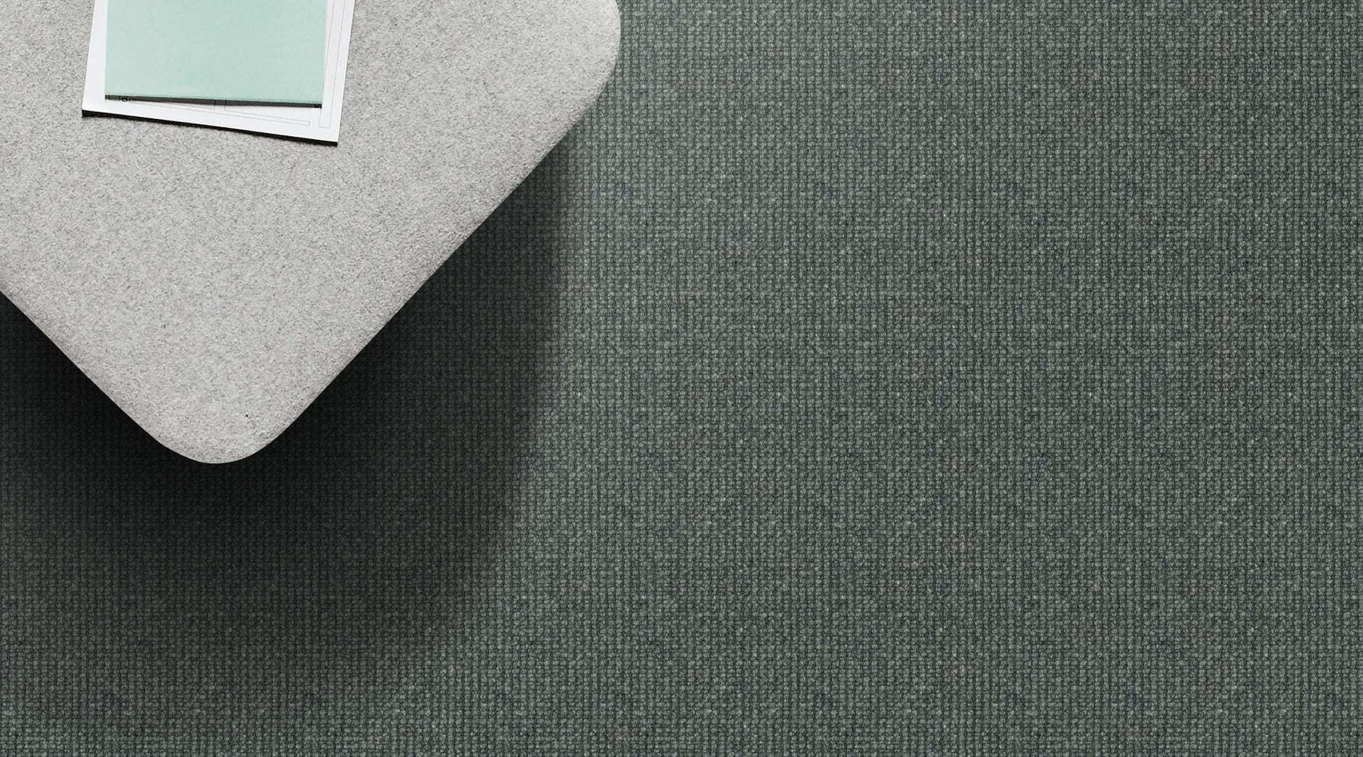 Ravine 4M Pewter wool carpet