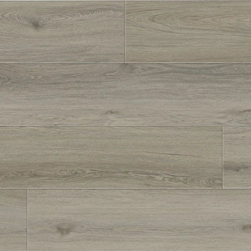 Aspen luxury vinyl plank, a pale grey-toned timber with cool clean character and subtle linear grain, from the Kawana Flooring Resiplank Essence 307 collection