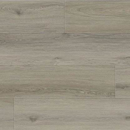 Aspen luxury vinyl plank, a pale grey-toned timber with cool clean character and subtle linear grain, from the Kawana Flooring Resiplank Essence 307 collection