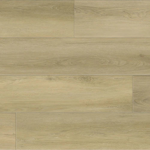 Macadamia luxury vinyl plank, a classic gold-brown timber with textured minimalism and timeless tonal balance, from the Kawana Flooring Resiplank Essence 307 collection