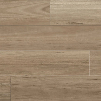 Native Blackbutt luxury vinyl plank, a warm honey-brown native species with smooth texture and rich inviting tones, from the Kawana Flooring Resiplank Essence 307 collection