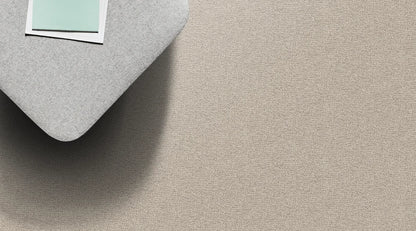 Log Cabin textured loop carpet, a warm sandy neutral with grounded earthy undertones and chunky natural texture, from the Kawana Flooring Redbook Rustic Nature collection