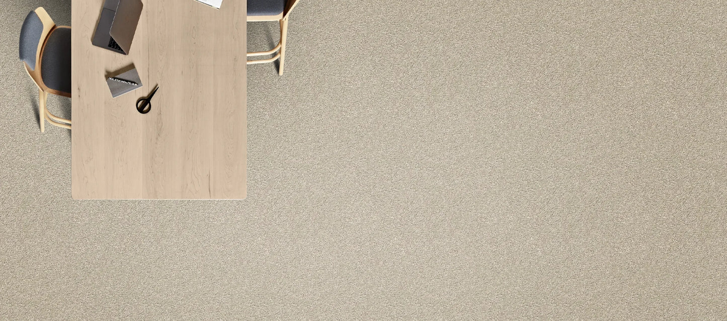 Soft Glow Glimmer solution dyed nylon carpet