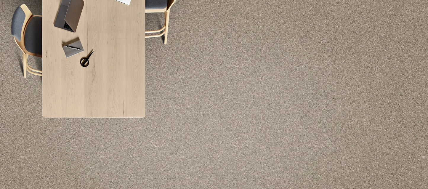 Soft Glow Radiance solution dyed nylon carpet