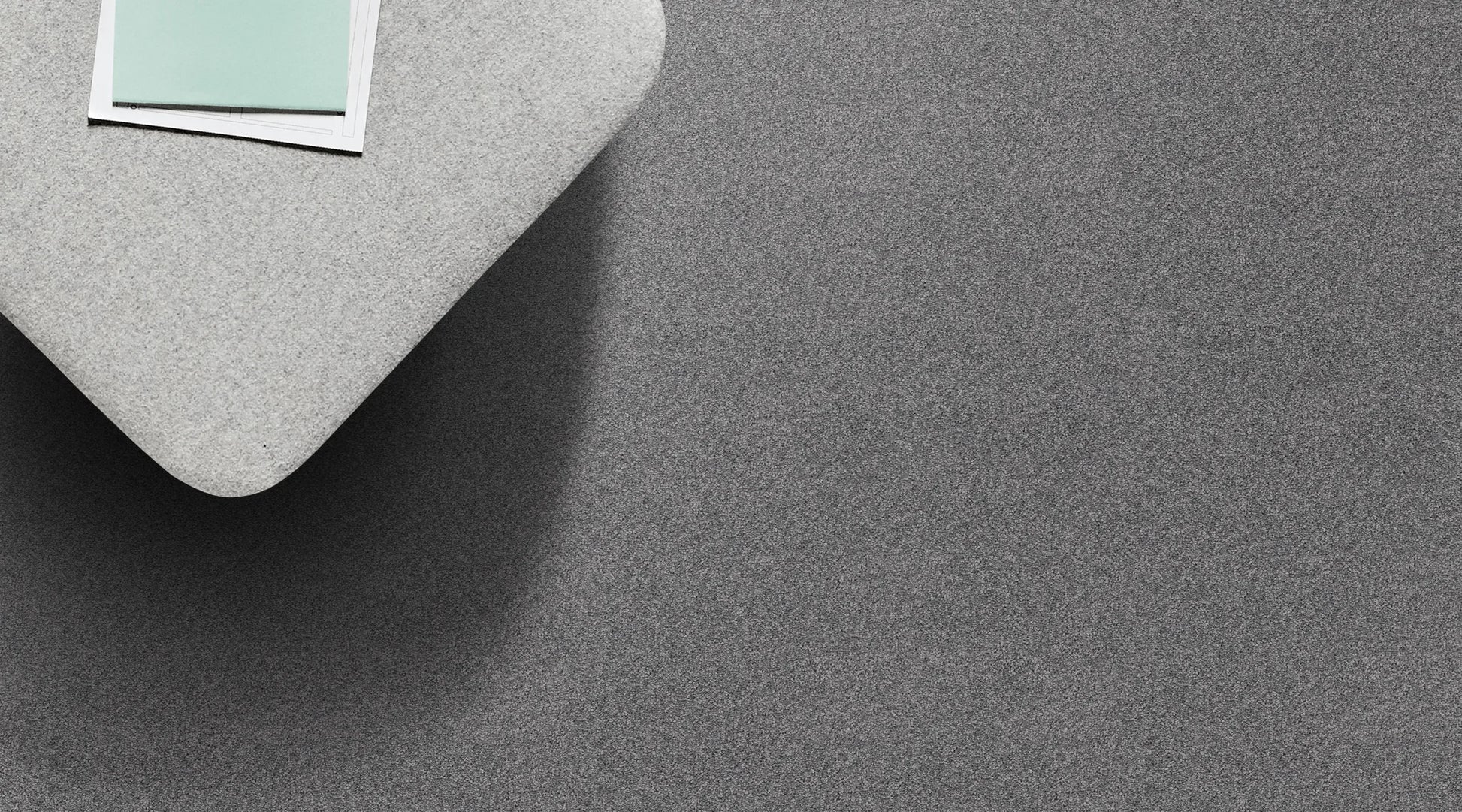 Supreme Touch Winter Grey solution dyed nylon carpet