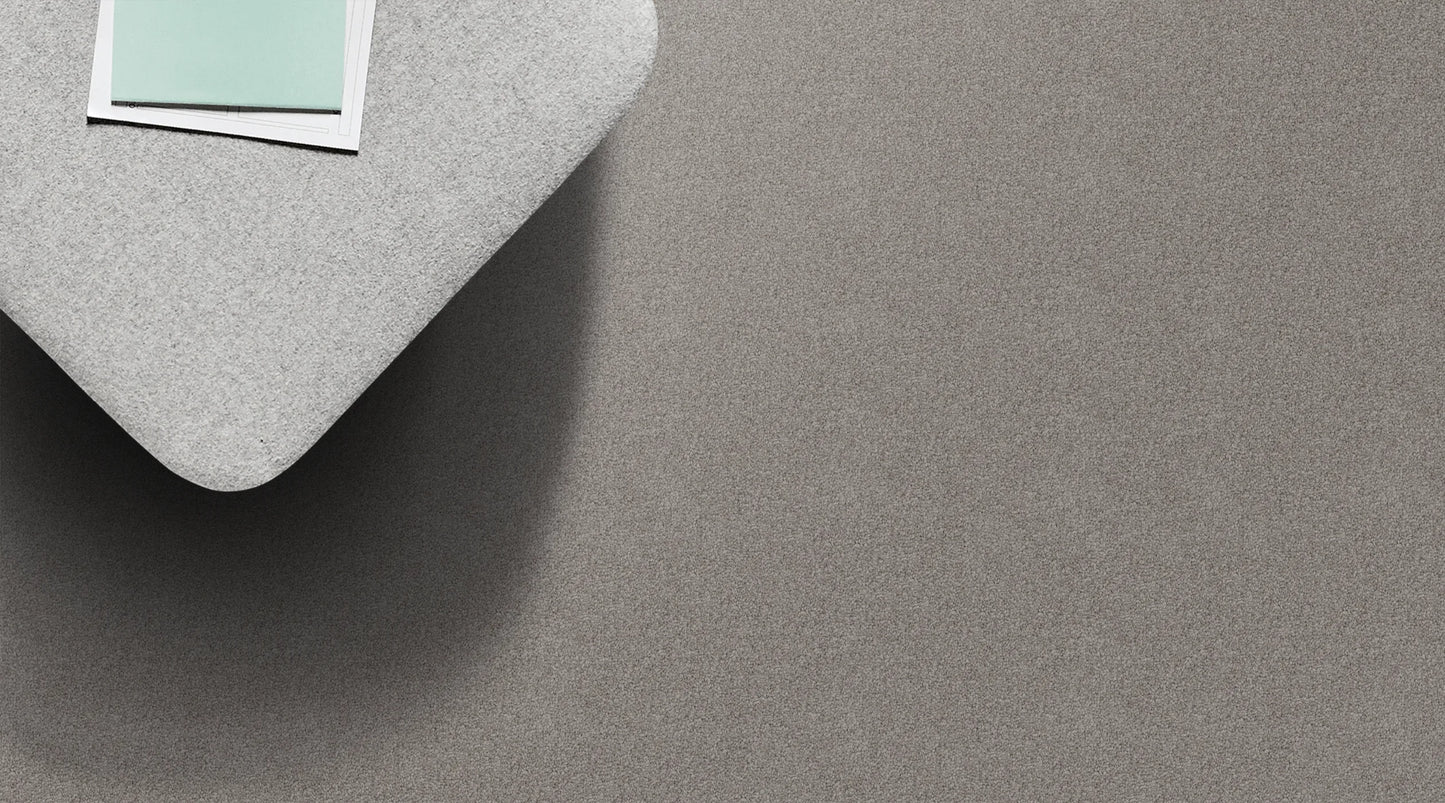 Timeless Glacier Grey solution dyed nylon carpet