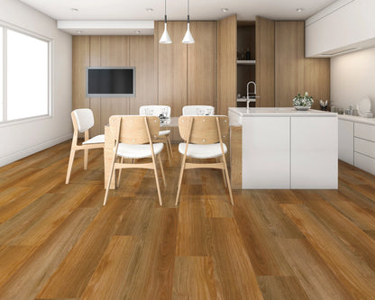 Tranquility Ernest Spotted Gum vinyl plank flooring