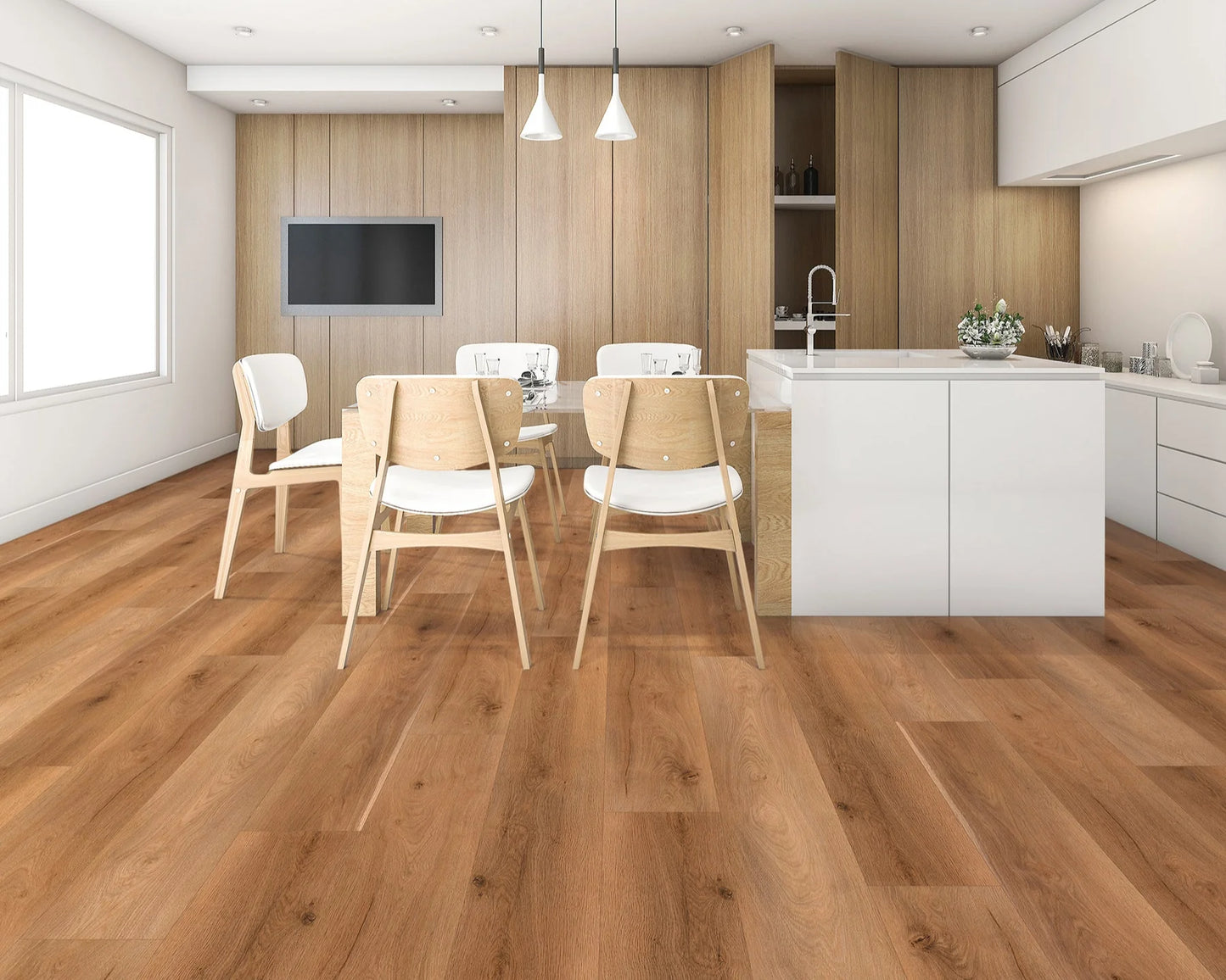 Tranquility Magnolia Oak vinyl plank flooring