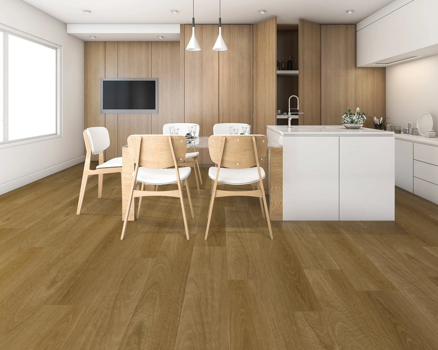 Tranquility Rover Spotted Gum vinyl plank flooring