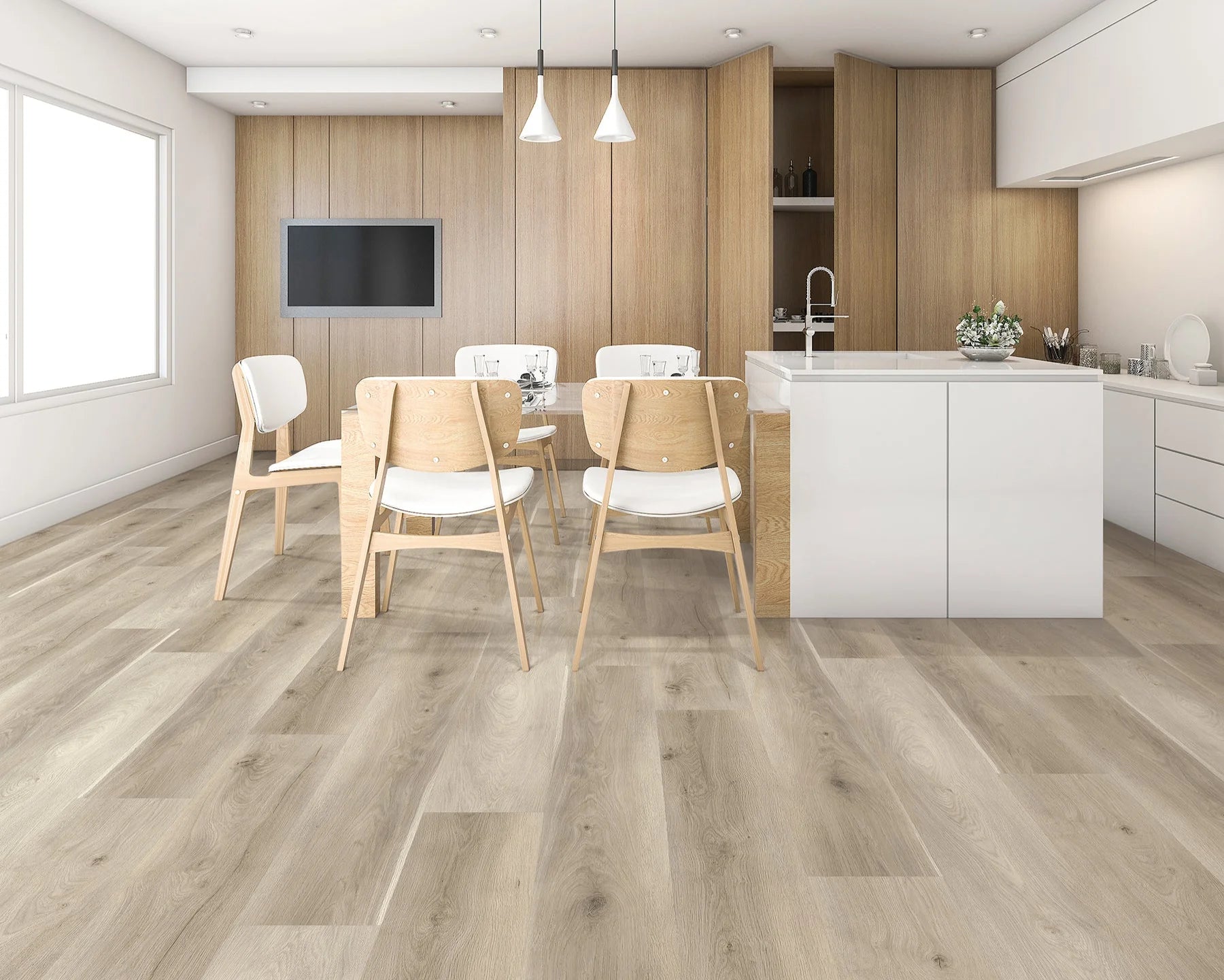 Tranquility Samford Oak vinyl plank flooring