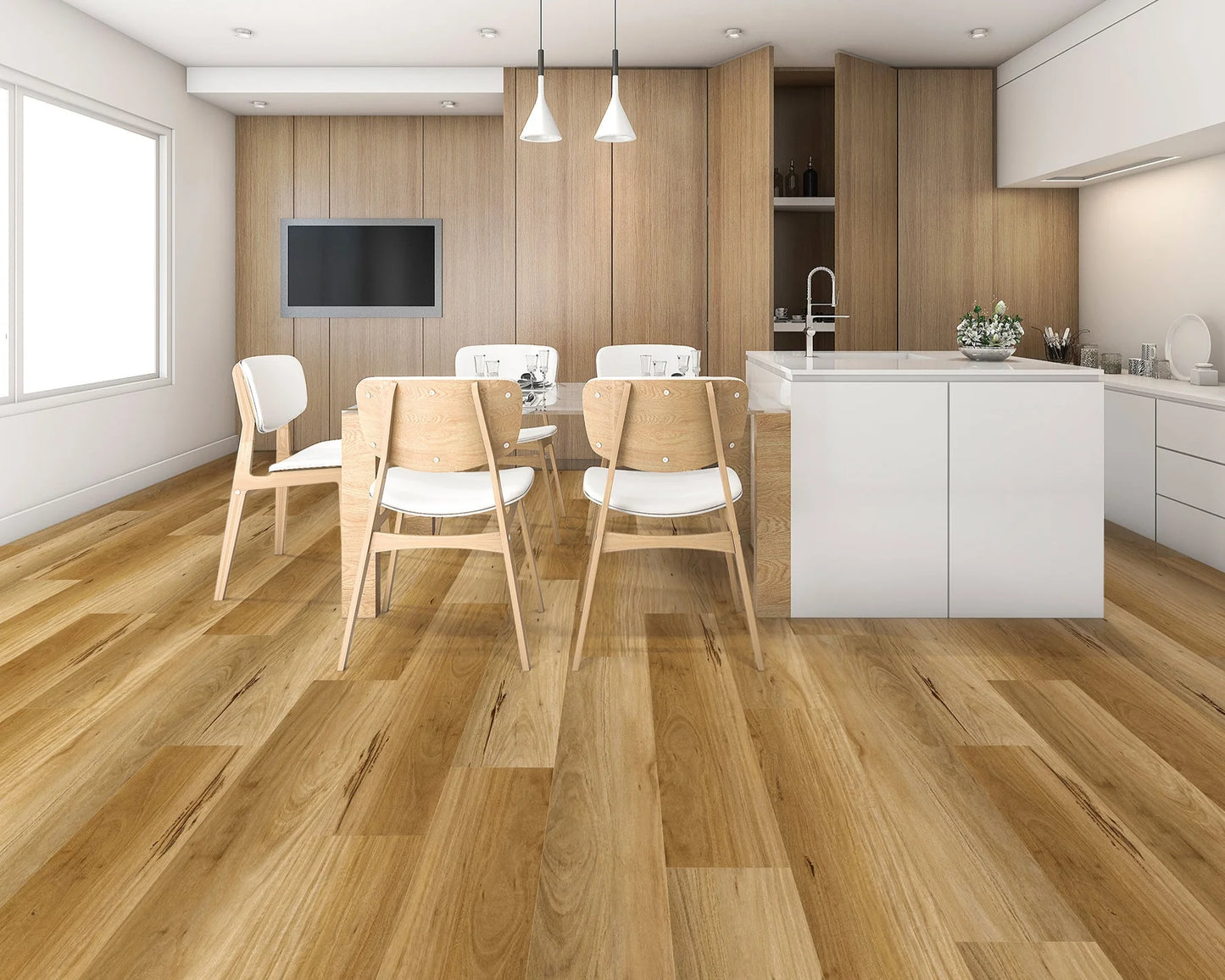 Tranquility Village Blackbutt vinyl plank flooring