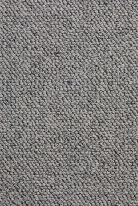Eastlake wool loop carpet, a soft pale cool-grey with refined silvered character and quietly composed loop surface, from the Kawana Flooring Victoria Carpets Urban Style collection
