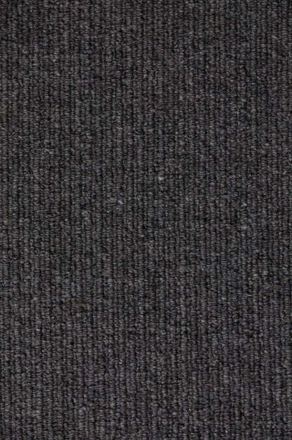 Hosier Lane wool sisal carpet, a sophisticated mid-grey with quietly composed urban character and prominent sisal weave texture, from the Kawana Flooring Victoria Carpets Urban Weave collection
