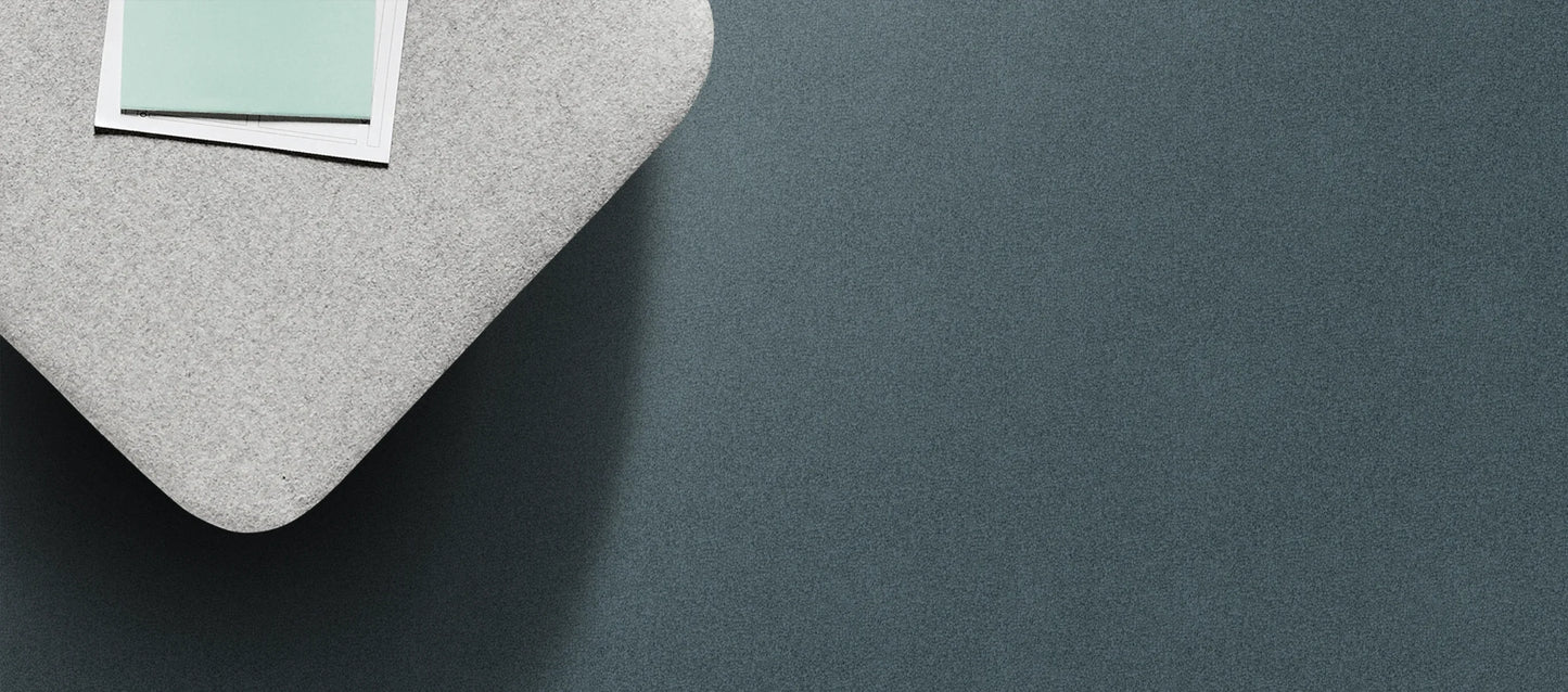Velvet Appeal Stone Blue solution dyed nylon carpet