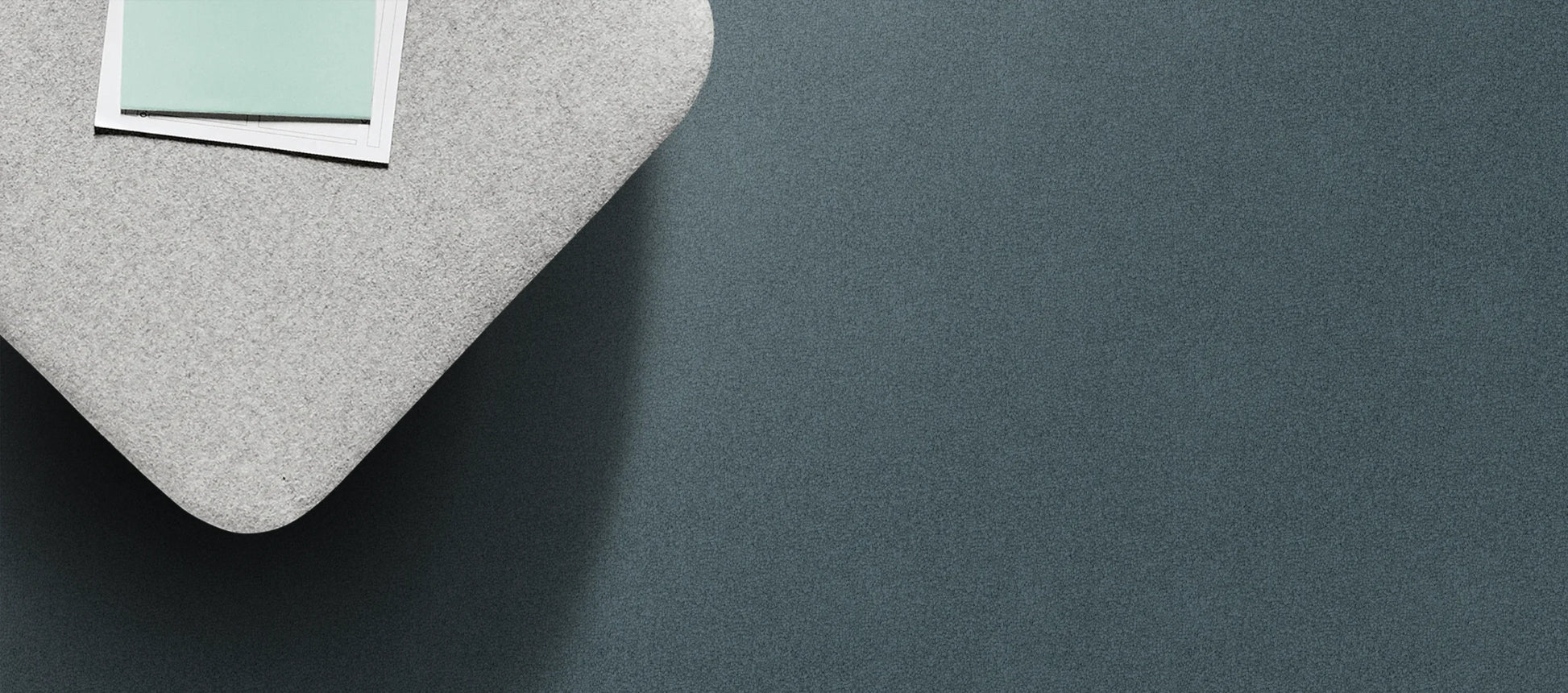 Velvet Appeal Stone Blue solution dyed nylon carpet