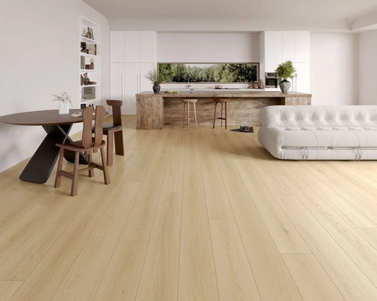Vulcan Tweed Oak hybrid flooring