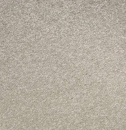 Aquarius velvety twist pile carpet, a soft warm cream-beige with luminous gentle character and densely plush surface, from the Kawana Flooring Providence Zodiac collection