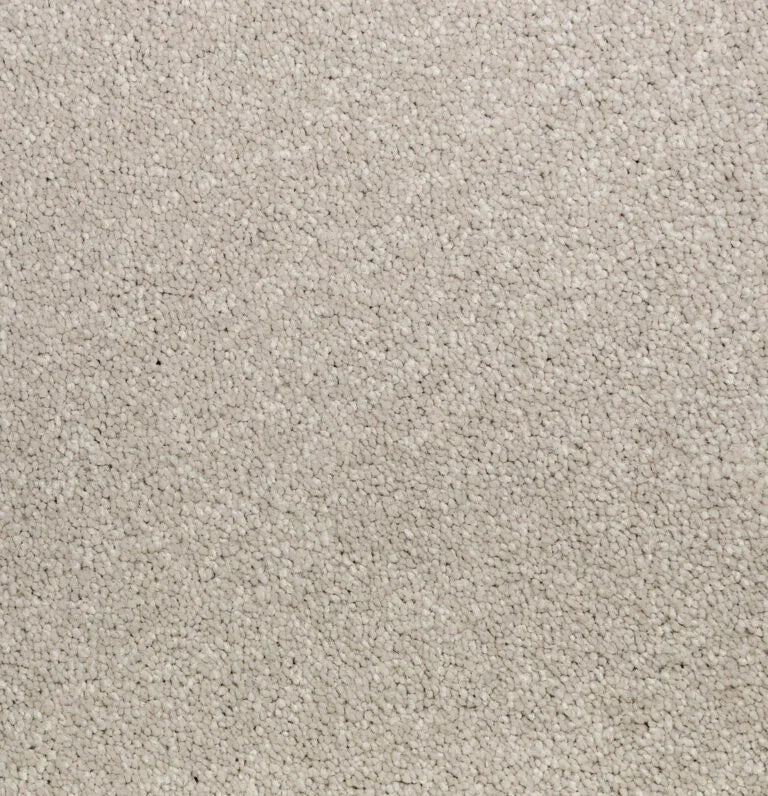Aries velvety twist pile carpet, a warm pale sandy beige with subtle natural undertones and richly soft pile, from the Kawana Flooring Providence Zodiac collection