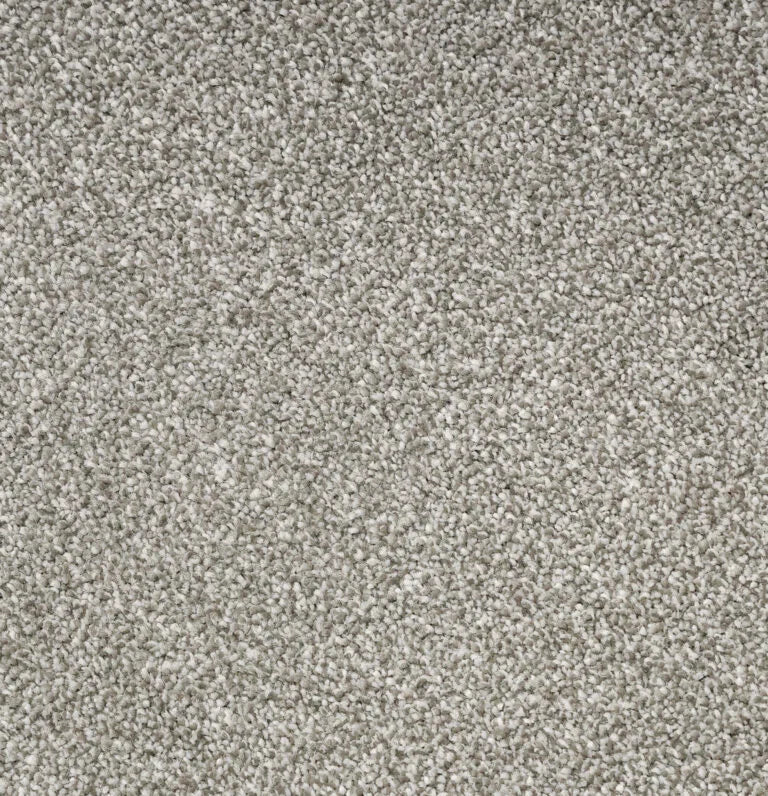 Capricorn velvety twist pile carpet, a balanced silver-grey with refined cool undertones and finely tufted plush surface, from the Kawana Flooring Providence Zodiac collection