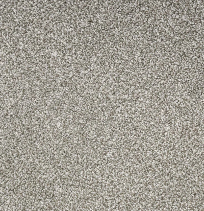 Capricorn velvety twist pile carpet, a balanced silver-grey with refined cool undertones and finely tufted plush surface, from the Kawana Flooring Providence Zodiac collection