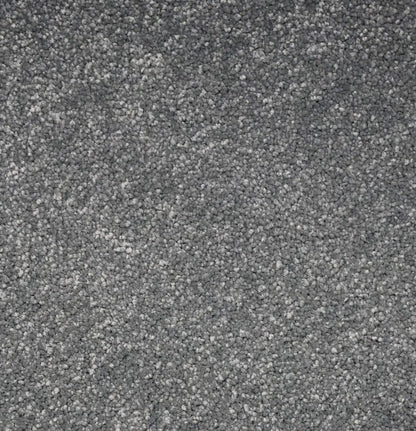 Gemini velvety twist pile carpet, a sophisticated mid-grey with quietly architectural character and densely twisted pile, from the Kawana Flooring Providence Zodiac collection