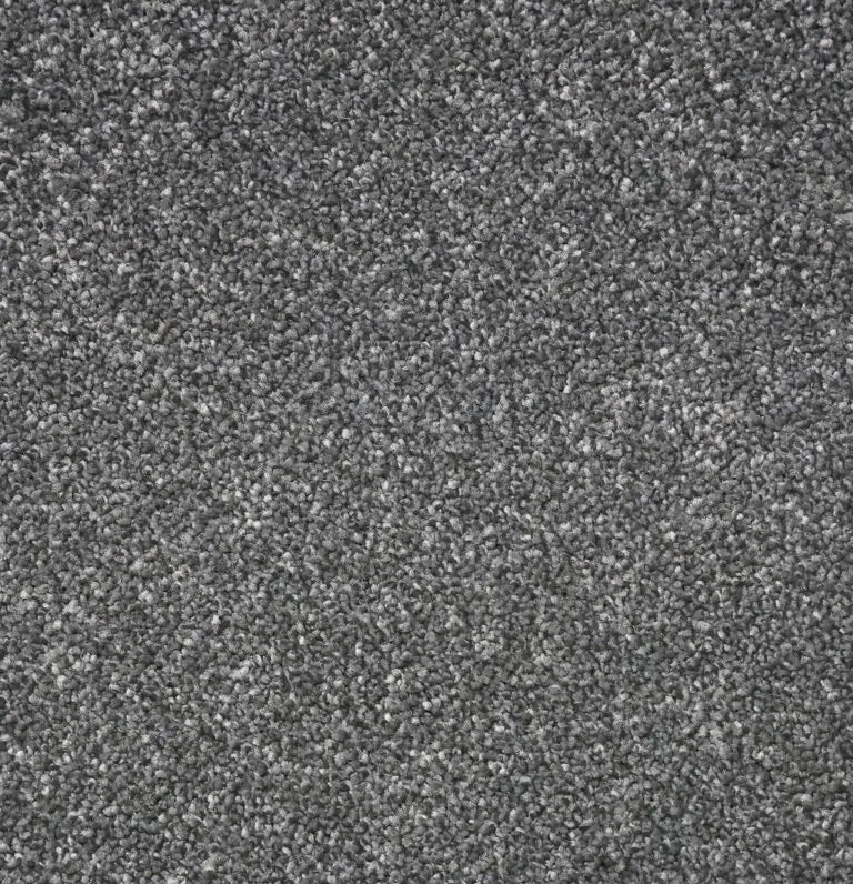 Pisces velvety twist pile carpet, a deep cool charcoal-grey with rich shadowed depth and luxuriously plush surface, from the Kawana Flooring Providence Zodiac collection