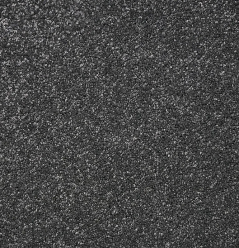 Scorpio velvety twist pile carpet, a near-black charcoal with dramatic tonal weight and densely refined velvety pile, from the Kawana Flooring Providence Zodiac collection