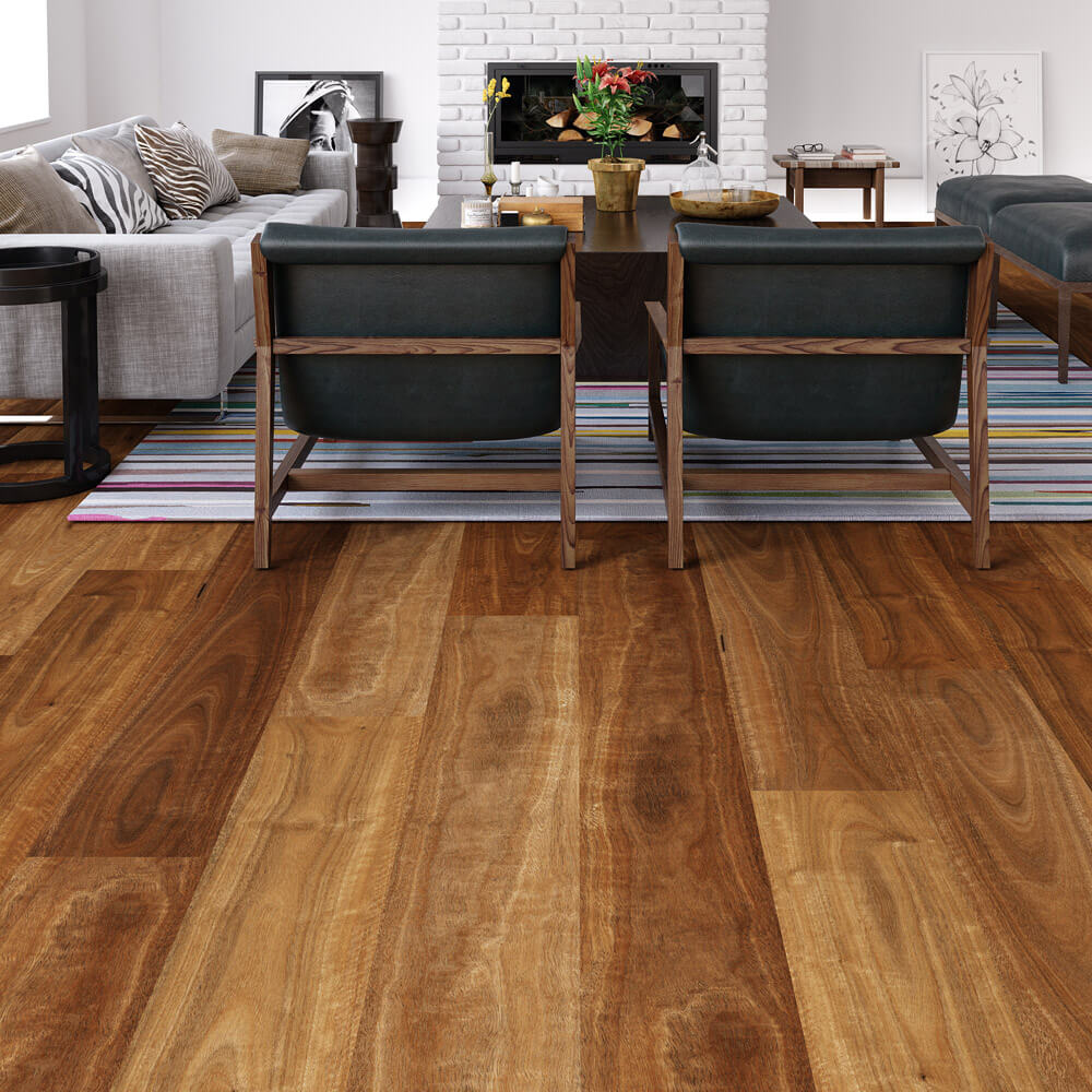 Qlay Color: Tamborine Mountain Spotted Gum vinyl plank flooring Sunshine Coast