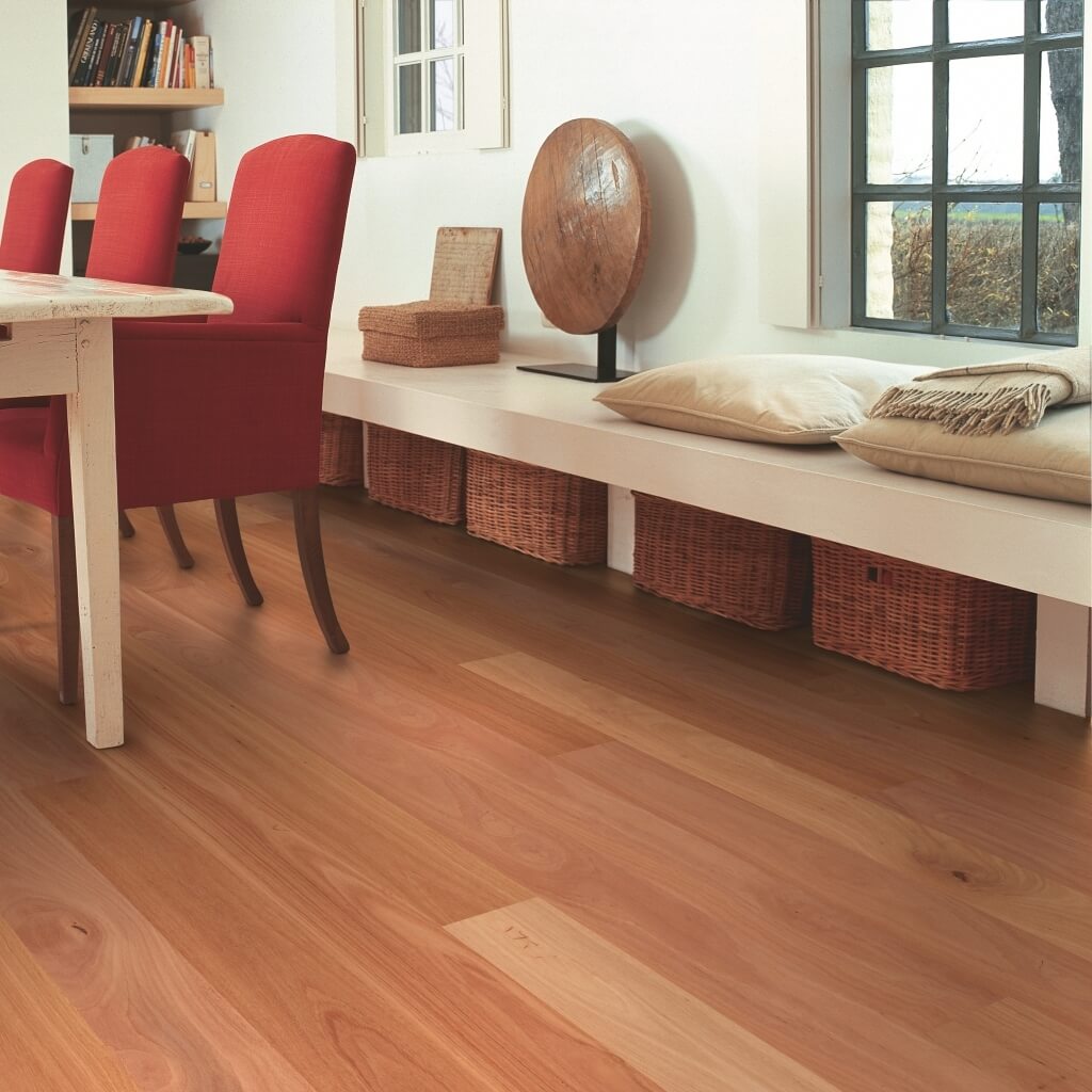 ReadyFlor Range Colour: Sydney Blue Gum 1 Strip High Sheen timber flooring Sunshine Coast