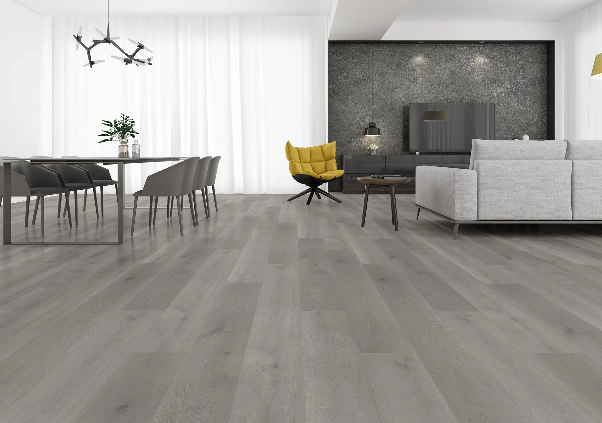 Spellbound Colour: Merlin vinyl plank flooring Sunshine Coast